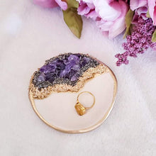 Load image into Gallery viewer, Ring dish Amethyst February Birthstone 1
