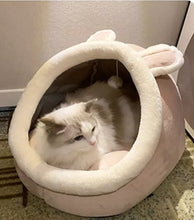 Load image into Gallery viewer, Cozy cave cat bed
